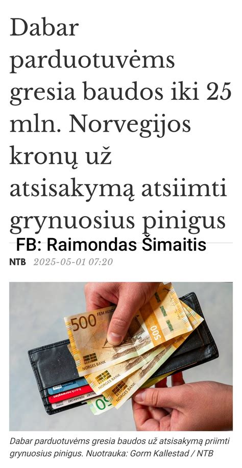 Norvegijos kronų valiutos ženklas