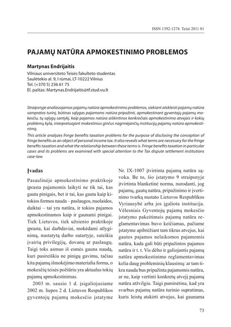 Pajamų natūra skaičiavimas