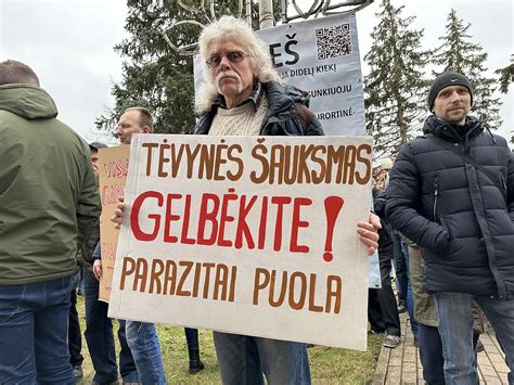Gyventojų protestas prieš statybas