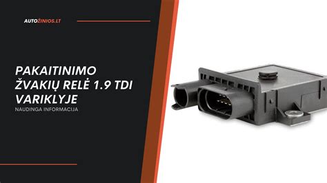 Nuotrauka, kurioje parodyta pakaitinimo žvakių relės vieta BMW E61