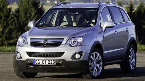 Opel Antara 2011 techninių duomenų lentelė