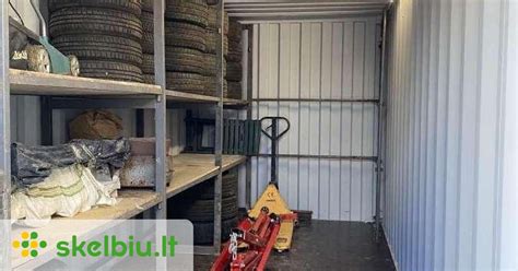 Konteinerių sandėliavimo ir išdavimo schema