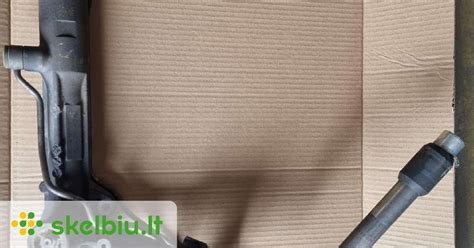 Schematinis BMW E60 vairo stiprintuvo sistemos pavaizdavimas