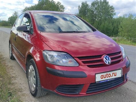 Volkswagen Golf Plus techninių duomenų lentelė
