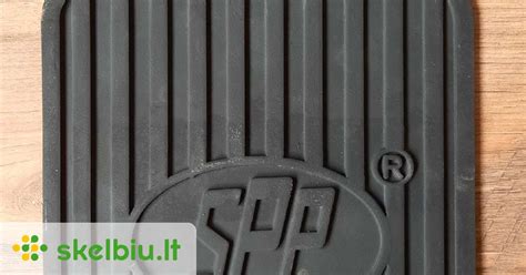 Guminiai ir plastikiniai automobilių purvasaugiai