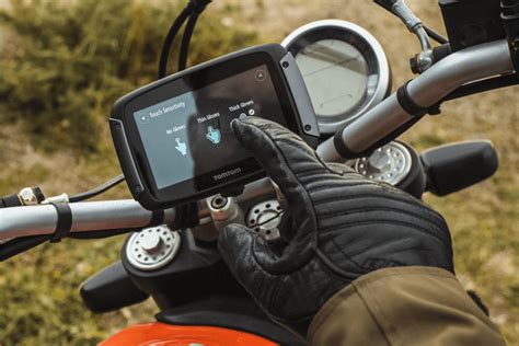 Motociklininkas kelionėje su GPS