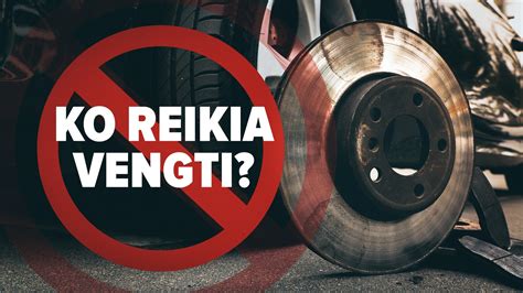 Padangų ir stabdžių diskų būklės patikra