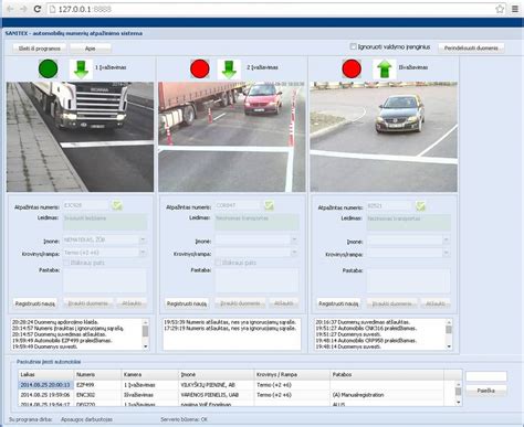 Sistema automobilių numerių atpažinimui