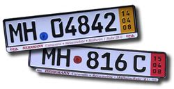 Vokiški tranzitiniai numeriai (Kurzzeitkennzeichen)