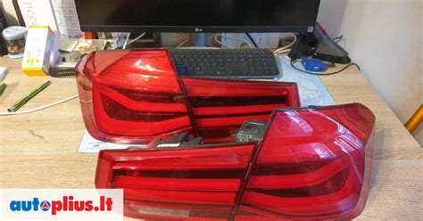 Galinių LED žibintų pavyzdys BMW E61