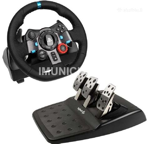Logitech G29 žaidimų vairas ir pedalai
