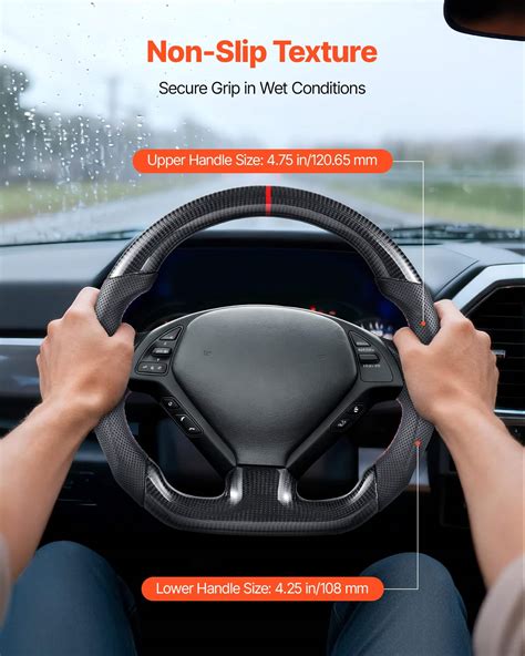 Simagic vairas su anglies pluošto apdaila