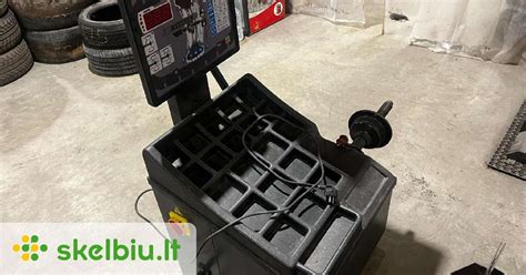 Padangų balansavimo stendas automobilyje