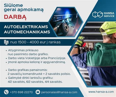 Nuotrauka: Automechanikas dirba su automobiliu