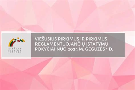 Statistika apie viešuosius pirkimus Lietuvoje