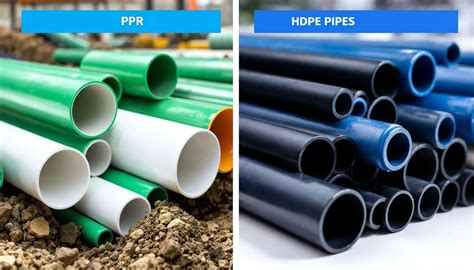 Skirtingos medžiagos palyginimas: HDPE vs PVC-ABS