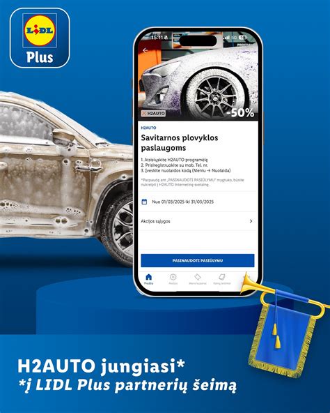 H2AUTO plovyklos ir programėlės sąsaja