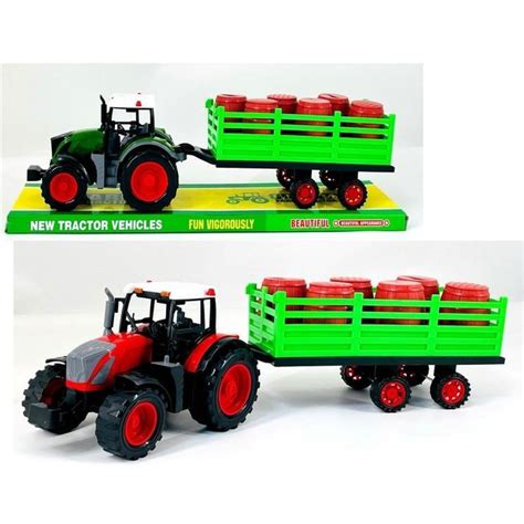 Traktorius su priekaba