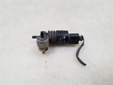 Opel Astra 2001 langų apiplovimo sistemos schema