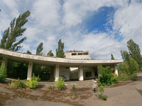 Pripetės miestas po avarijos