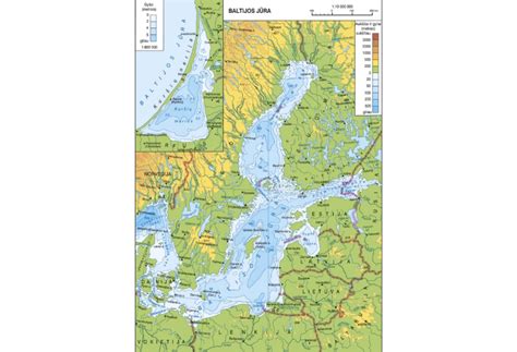 Baltijos jūros dugno reljefas