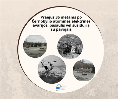 Černobylio atominės elektrinės avarijos žemėlapis