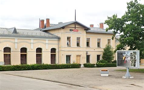 Nuotrauka iš Žaslių geležinkelio stoties