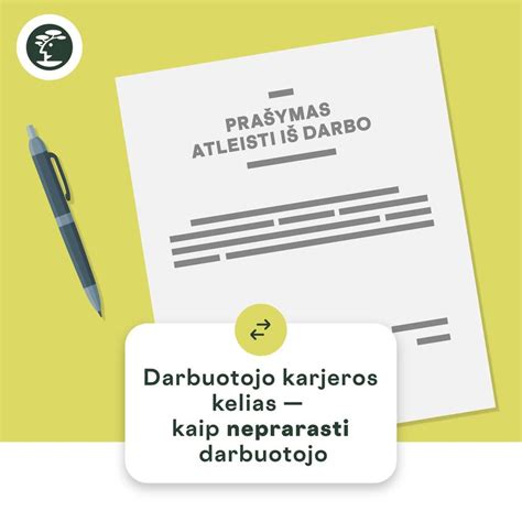 darbuotojų karjeros kelias