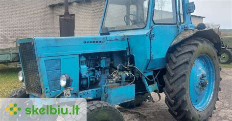 Schema su traktoriaus MTZ-80 pagrindinėmis dalimis