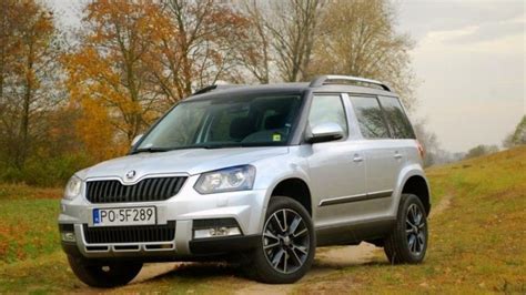 Schema su automobilio Škoda Yeti matmenimis