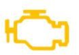 Simbolis: Toyota automobilio variklio indikatorius (Check Engine)