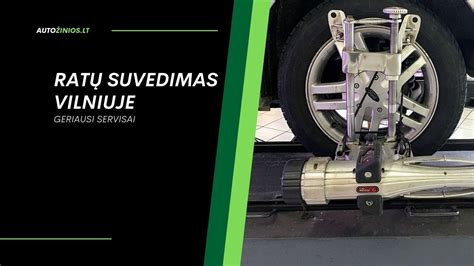 Ratų suvedimo svarba