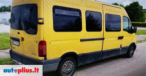 Naujojo Renault Master priekinė dalis