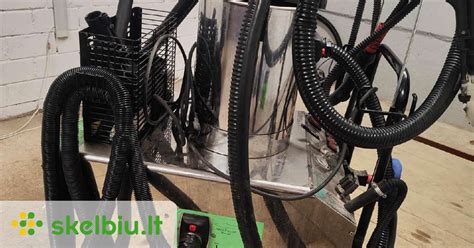 Profesionalus automobilio cheminio valymo įrangos pavyzdys