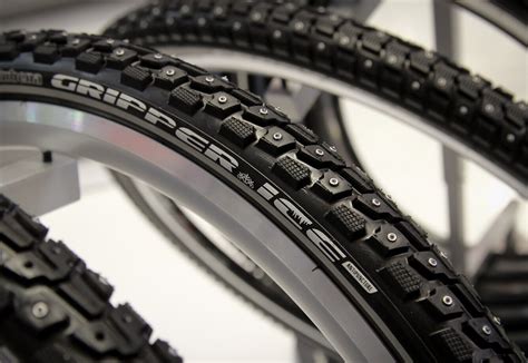 Žieminės dviračio padangos su dygliais