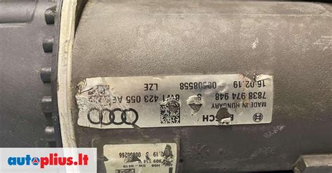 Audi A4 vairo kolonėlė