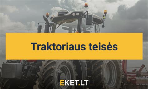 Savarankiško traktoriaus statybos schemos