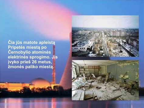 Černobylio atominės elektrinės vaizdas iš arti