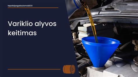 Automobilio tepalo filtras