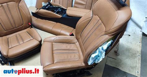 BMW G11 730dX 2017 m. sėdynių komplektas po restauracijos