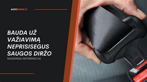 saugos diržo simbolis