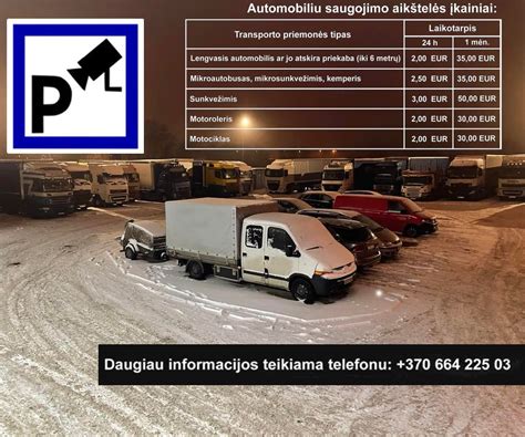 Automobilių stovėjimo aikštelė sunkvežimiams