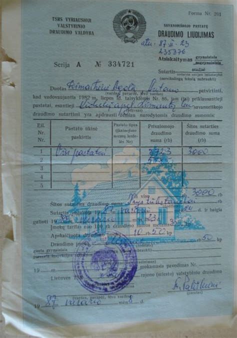Draudimo liudijimas