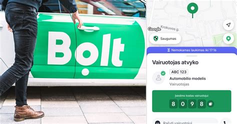 Saugumo funkcijos „Bolt“ programėlėje