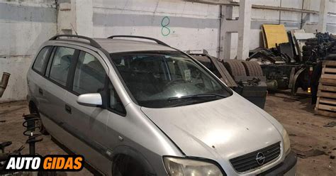 Opel Zafira galiniai stabdžiai