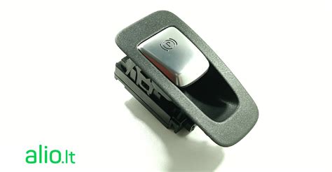 Elektroninio rankinio stabdžio mygtukas