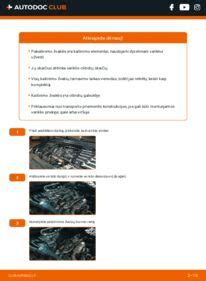 Schema kaip atlikti tepalo keitimą automobilyje