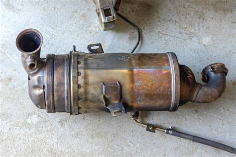 Citroen DPF filtro nuotrauka