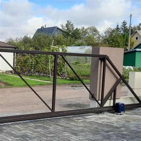 Atveriamų kiemo vartų automatikos montavimas