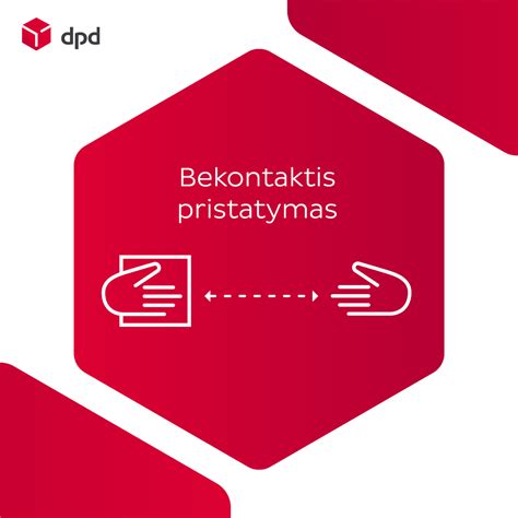 Vairuotojas su DPD automobiliu pristato siuntą